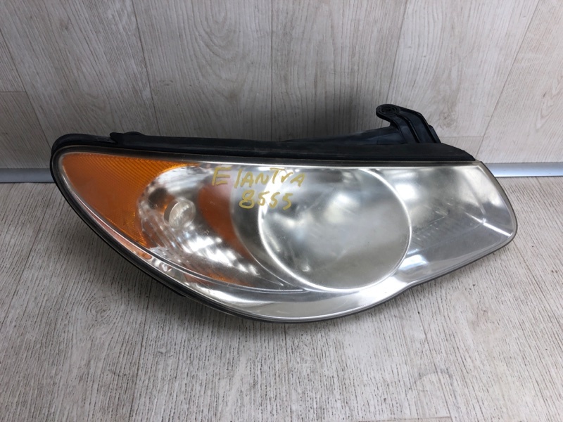 Фара правая HYUNDAI ELANTRA HD 06-11 2007 HD 2.0 G4GC 92102-2H050 Б/У
