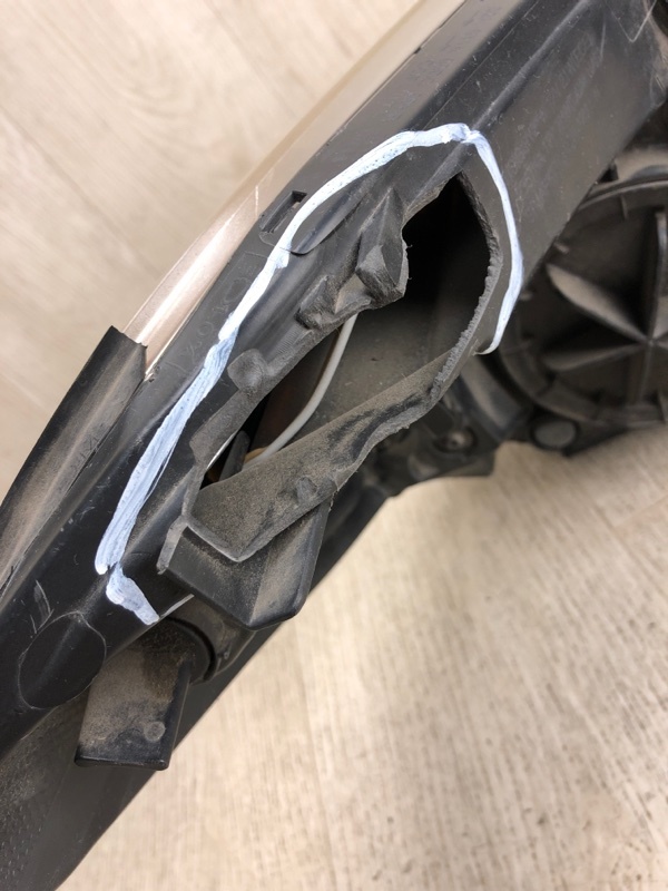 Фара левая FORTE YD 12- 2015 YD 1.8 G4NB