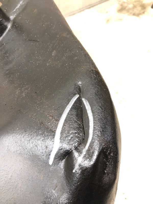 Подкрылок задний левый CHEROKEE 14- 2017 KL 2.4 ED6