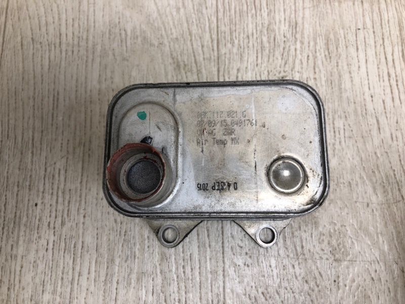 Теплообменник двигателя VOLKSWAGEN PASSAT B8 14- 2015 A32 1.8 CPRA 06K 117 021 K Б/У