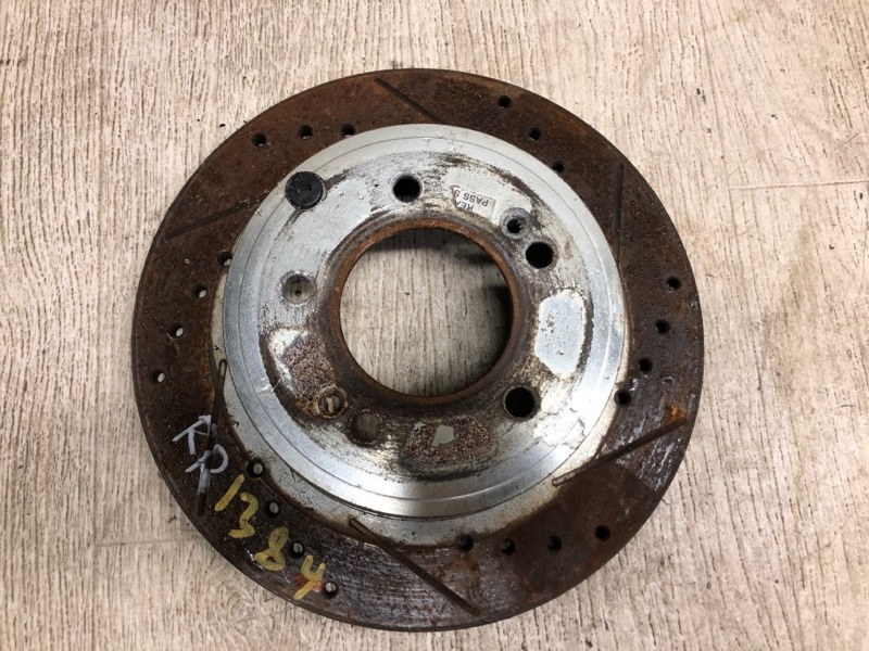 Запчасть тормозной диск задний KIA OPTIMA TF 11-16 2014 TF 2.4 G4KK 58411-3S100 Б/У Тормозной диск задний KIA OPTIMA TF 11-16 2014 TF 2.4 G4KK 58411-3S100 Б/У