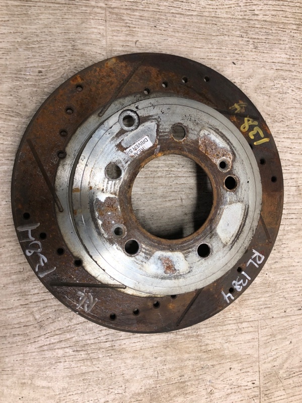 Тормозной диск задний KIA OPTIMA TF 11-16 2014 TF 2.4 G4KK 58411-3S100 Б/У