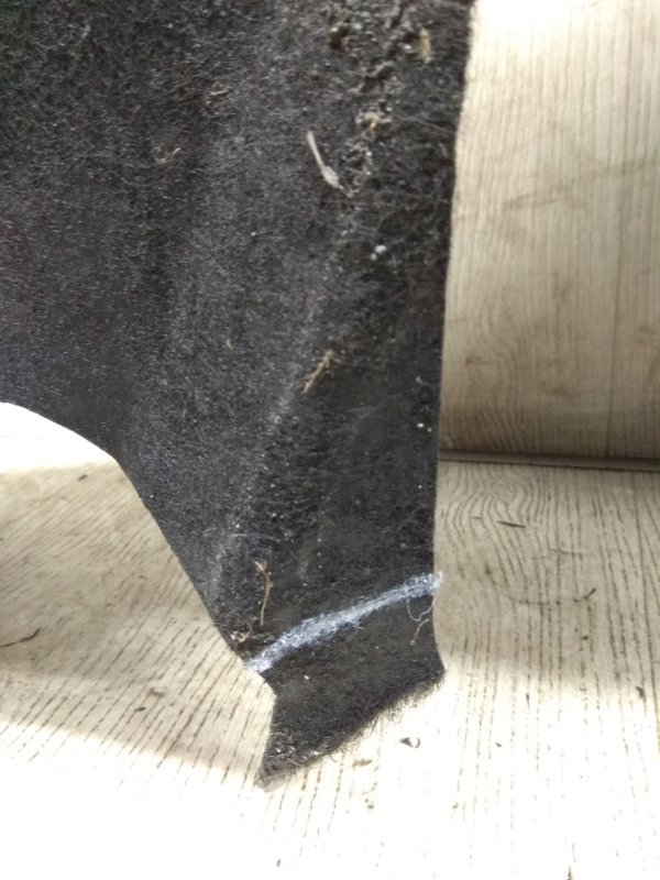 Подкрылок задний правый JETTA USA 10-17 2011 162 CBTA 2.5L