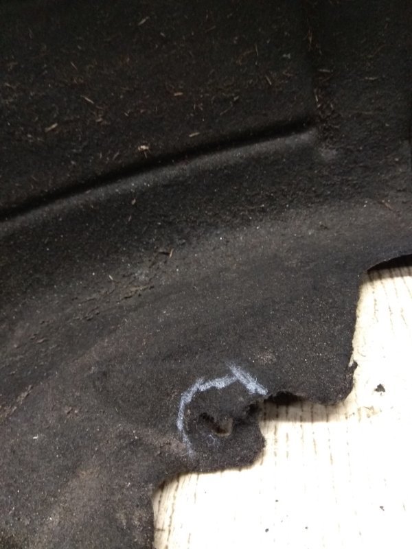 Подкрылок задний левый FUSION 14- 2014 CD4 C25HDEX