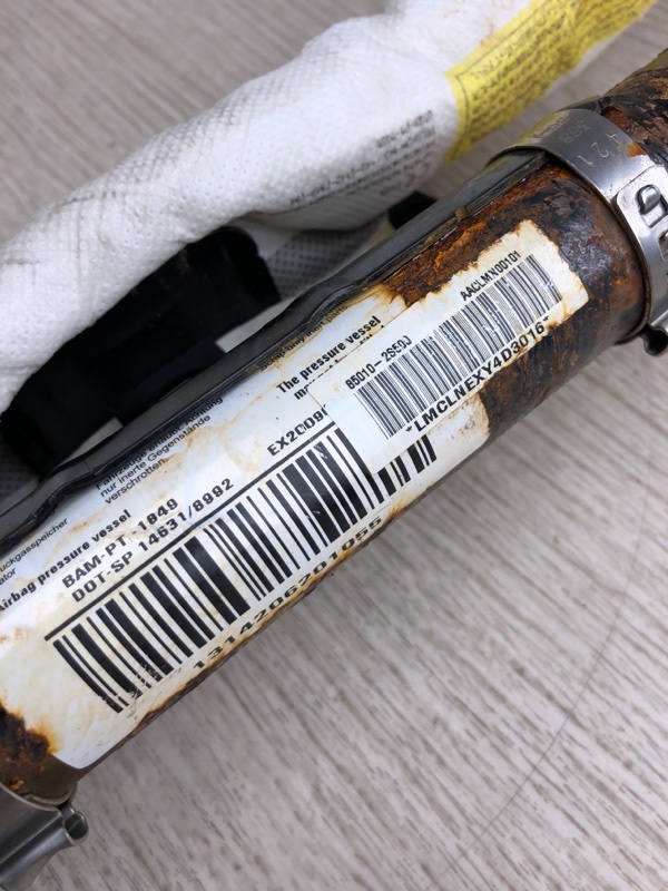 Подушка безопасности (штора) левая TUCSON LM 09-15 2014 LM 2.0 G4KD Подушка безопасности (штора) левая TUCSON LM 09-15 2014 LM 2.0 G4KD