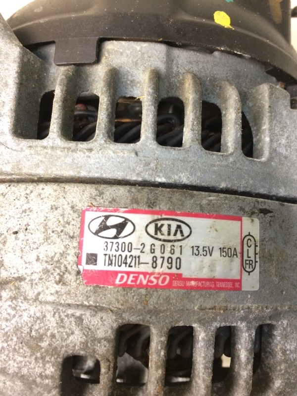 Генератор SORENTO UM 14- 2015 UM 2.4 G4KJ Генератор SORENTO UM 14- 2015 UM 2.4 G4KJ