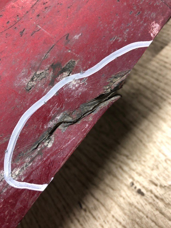 Накладка порога наружная левая FUSION 14- 2016 CD4 C25HDEX