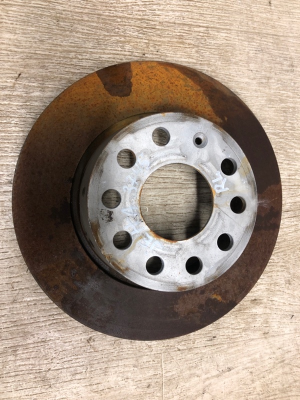 Тормозной диск задний VOLKSWAGEN JETTA USA 18- 2018 JEM 1.4 DGXA 5QN 615 601 A Б/У