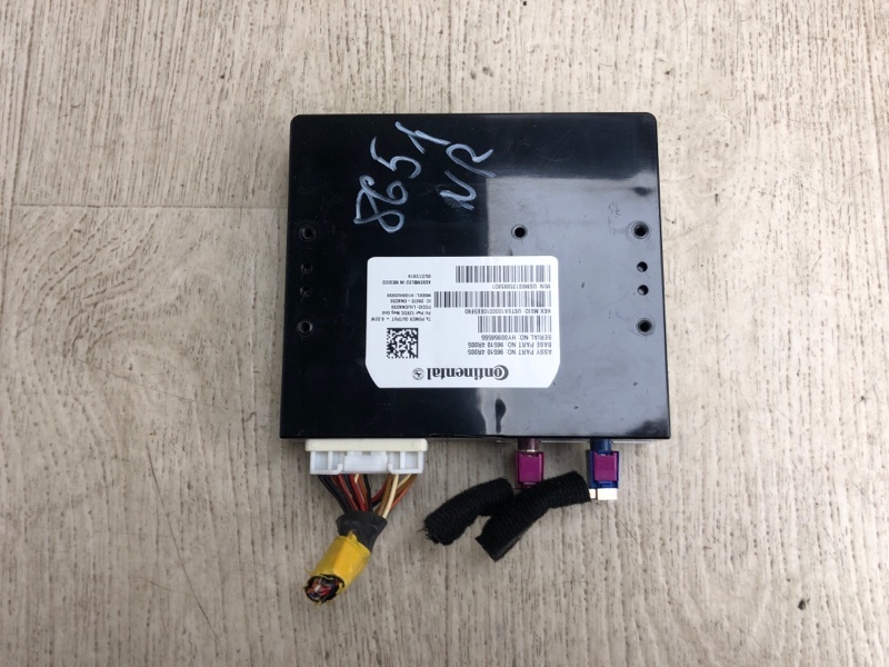 Блок комфорта HYUNDAI SONATA YF 10-14 2014 YF 2.4 G4KK 96510-4R005 Б/У