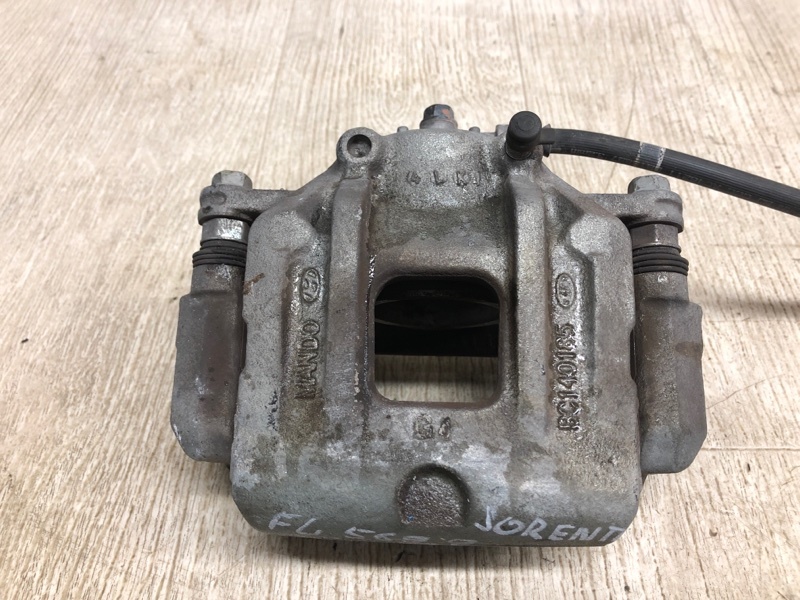 Суппорт тормозной передний левый KIA SORENTO UM 14- 2015 UM 2.4 G4KJ 58110-C6000 Б/У