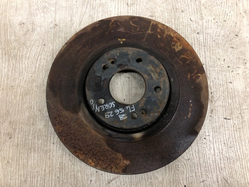 Тормозной диск передний KIA SORENTO UM 14- 2015 UM 2.4 G4KJ 51712-C6000 Б/У