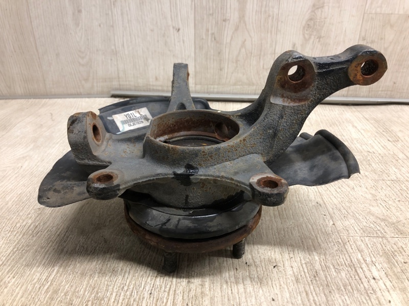 Кулак поворотный передний левый KIA FORTE YD 12- 2015 YD 1.8 G4NB 51715-A7000 Б/У