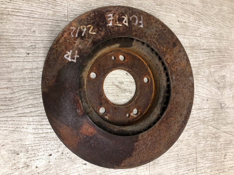 Тормозной диск передний KIA FORTE YD 12- YD 1.8 G4NB