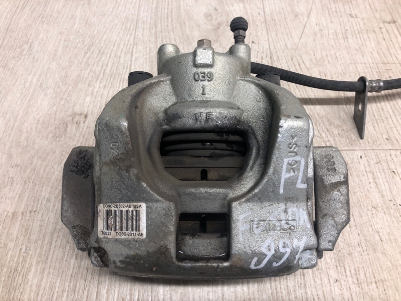 Суппорт тормозной передний левый FORD FUSION 14- 2016 CD4 C25HDEX DG9Z-2B121-A Б/У