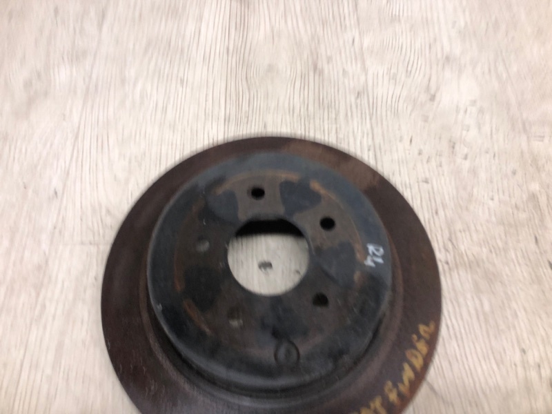 Тормозной диск задний NISSAN PATHFINDER R52 12-21 2013 R52 3.5 VQ35DE 43206-CK000 Б/У