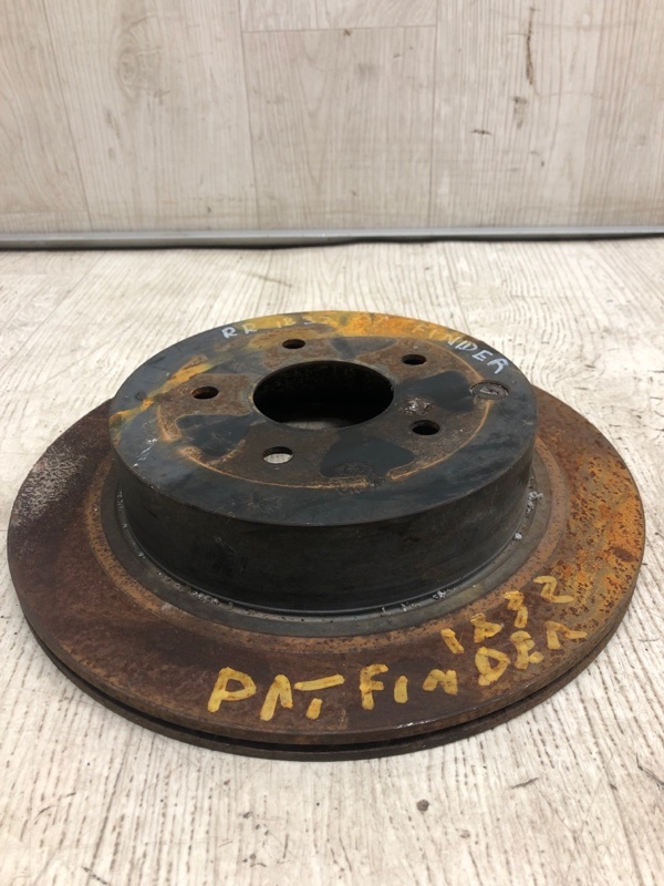 Тормозной диск задний PATHFINDER R52 12-21 2013 R52 3.5 VQ35DE