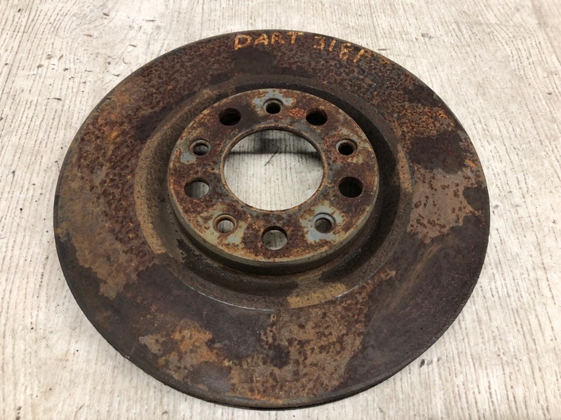 Тормозной диск передний DODGE DART 12-16 2014 PF 2.4 ED6 68082120AA Б/У