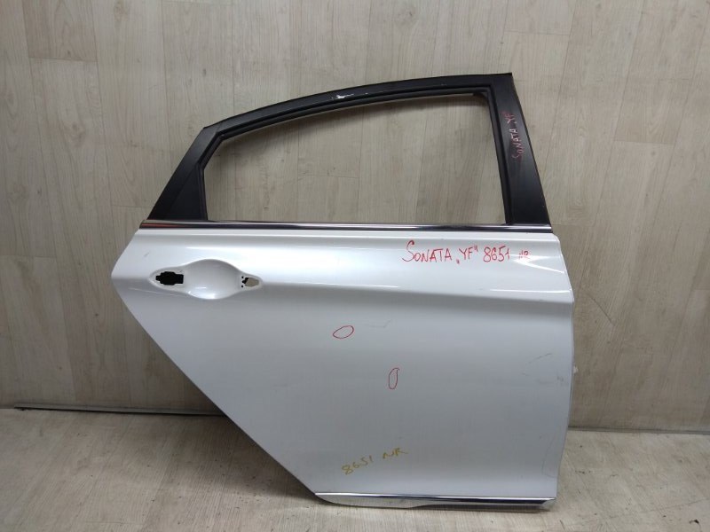 Дверь задняя правая HYUNDAI SONATA YF 10-14 2014 YF 2.4 G4KK 77004-4R000 Б/У