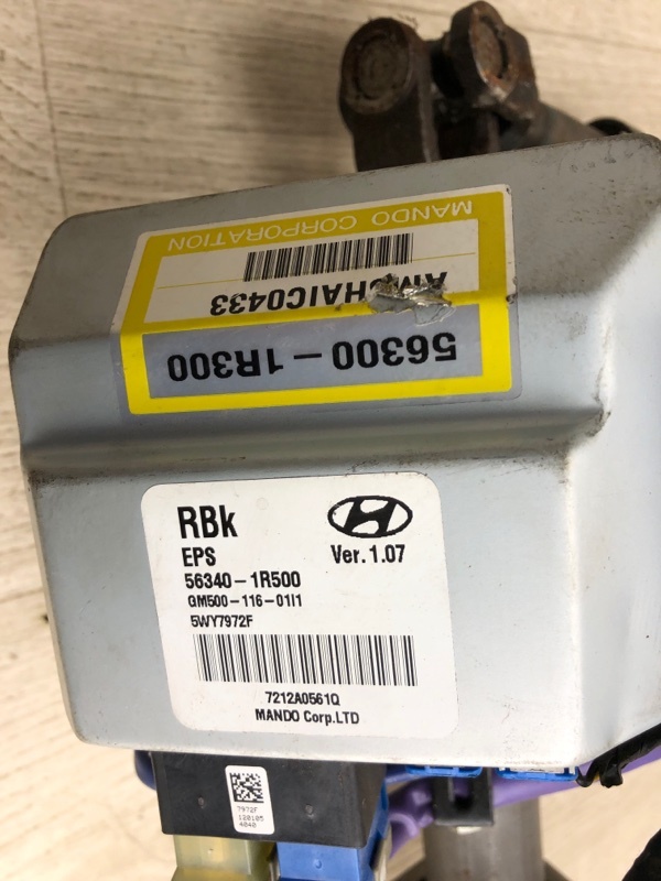 Электроусилитель рулевого управления ACCENT RB 10- 2012 RB 1.6 G4FD Электроусилитель рулевого управления ACCENT RB 10- 2012 RB 1.6 G4FD