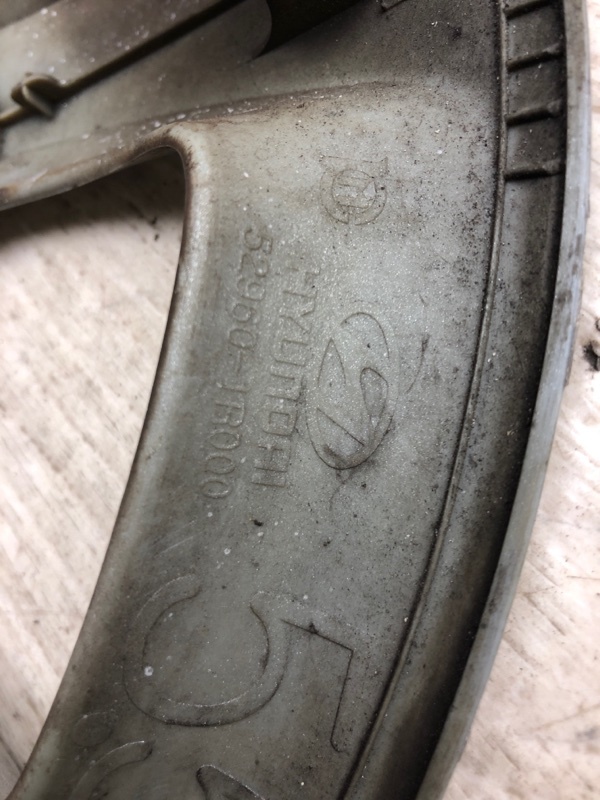 Колпак колесный ACCENT RB 10- 2013 RB 1.6 G4FD