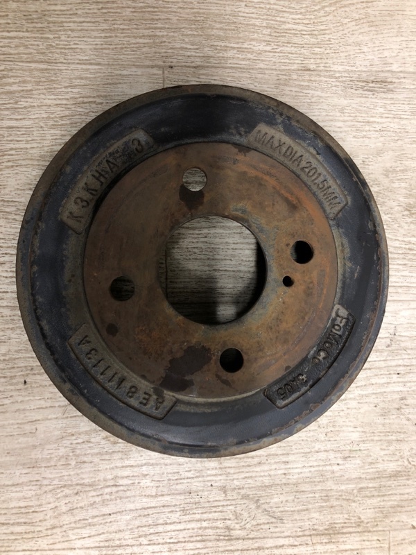 Тормозной барабан FORD FIESTA 08-17 2013 CCN 1.6 HXJB J2MZ-1V126-J Б/У