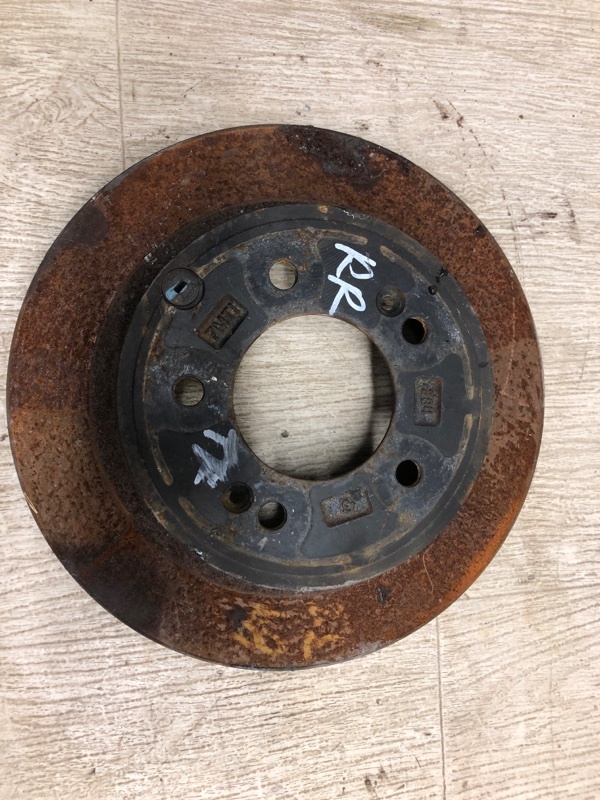 Тормозной диск задний KIA OPTIMA TF 11-16 2013 TF 2.4 G4KJ 58411-3Q000 Б/У