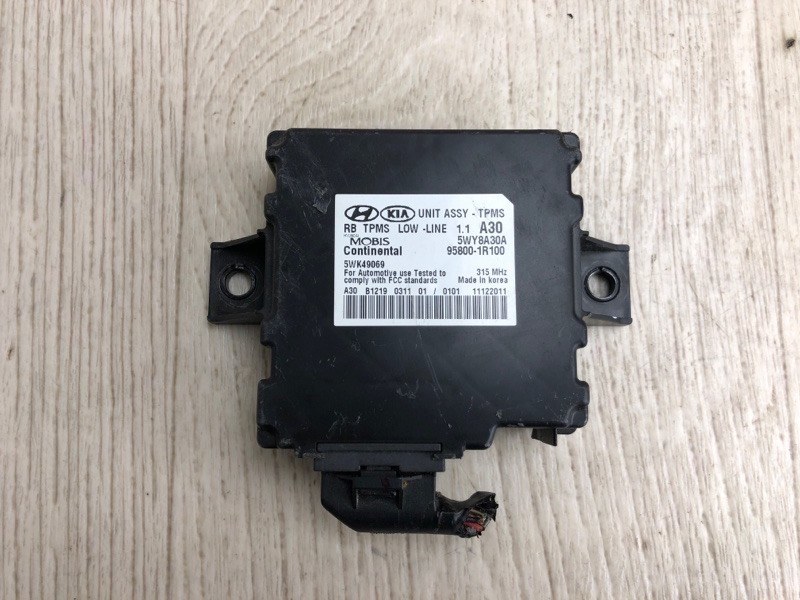 Блок управления дав.в шинах HYUNDAI ACCENT RB 10- 2012 RB 1.6 G4FD 95800-1R100 Б/У