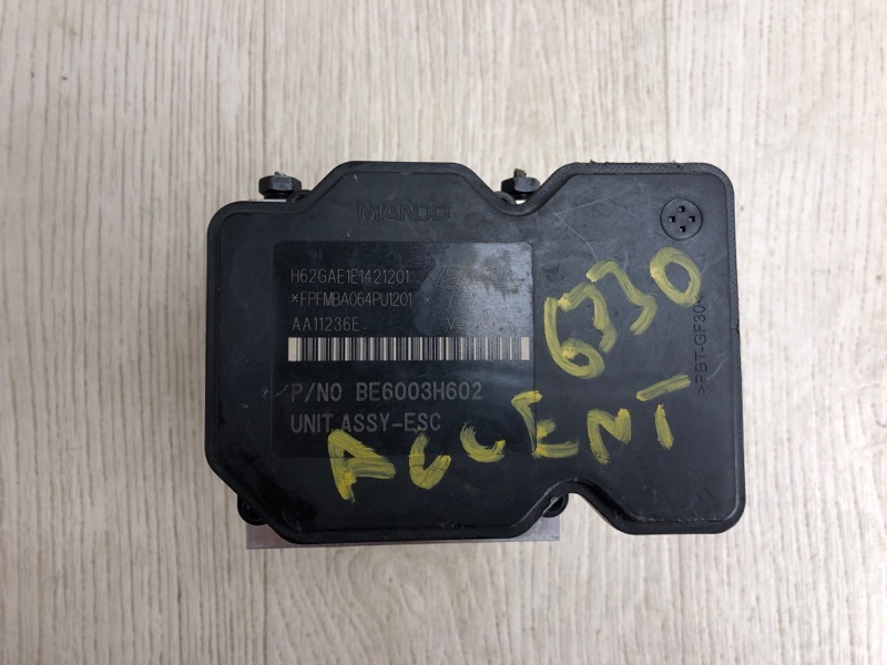 Блок ABS ACCENT RB 10- 2012 RB 1.6 G4FD