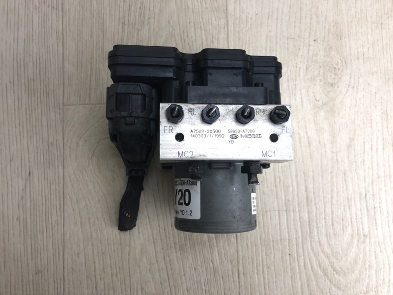 Запчасть блок abs KIA FORTE YD 12- 2014 YD 1.8 G4NB 58920-A7200 Б/У Блок ABS KIA FORTE YD 12- 2014 YD 1.8 G4NB 58920-A7200 Б/У