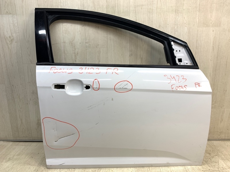 Дверь передняя правая FORD FOCUS 10-18 2015 CB8 2.0 XQDA F1EZ-5820124-A Б/У