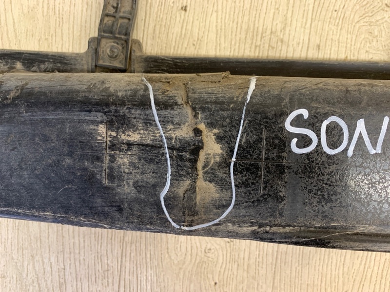 Усилитель заднего бампера SONATA YF 10-14 2011 YF 2.4