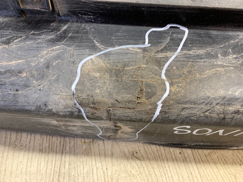 Усилитель заднего бампера SONATA YF 10-14 2011 YF 2.4