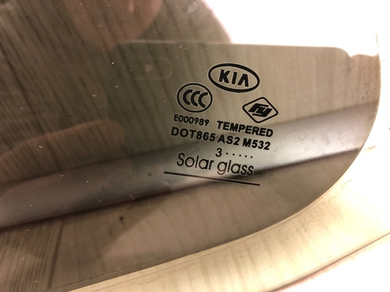 Стекло двери глухое заднее левое OPTIMA TF 11-16 2013 TF 2.4 G4KJ