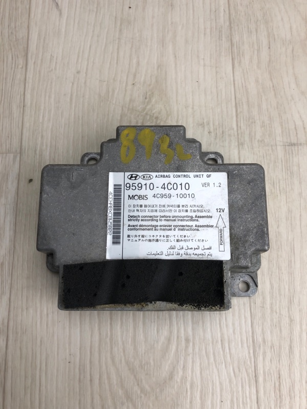 Блок управления AIRBAG KIA OPTIMA TF 11-16 2013 TF 2.4 G4KJ 95910-4C010 Б/У