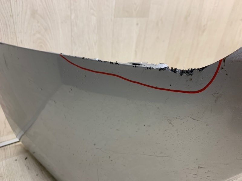 Бампер задний задний ES 18- 2018-2021 GSZ10