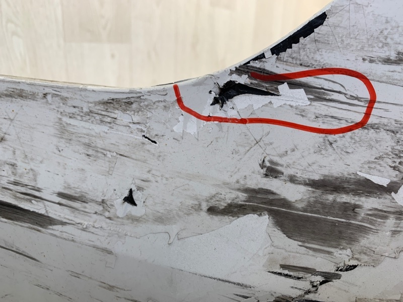 Бампер задний JETTA USA 10-17 2011 162 CBTA 2.5L