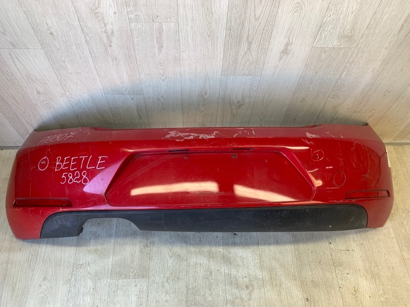 Бампер задний VOLKSWAGEN BEETLE 11-19 2012 5C1 CBTA 2.5L 5C5 807 417 AD GRU Б/У