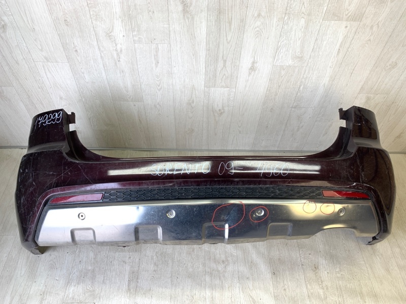 Бампер задний SORENTO XM 09-14 2010 XM 3.5 G6DC