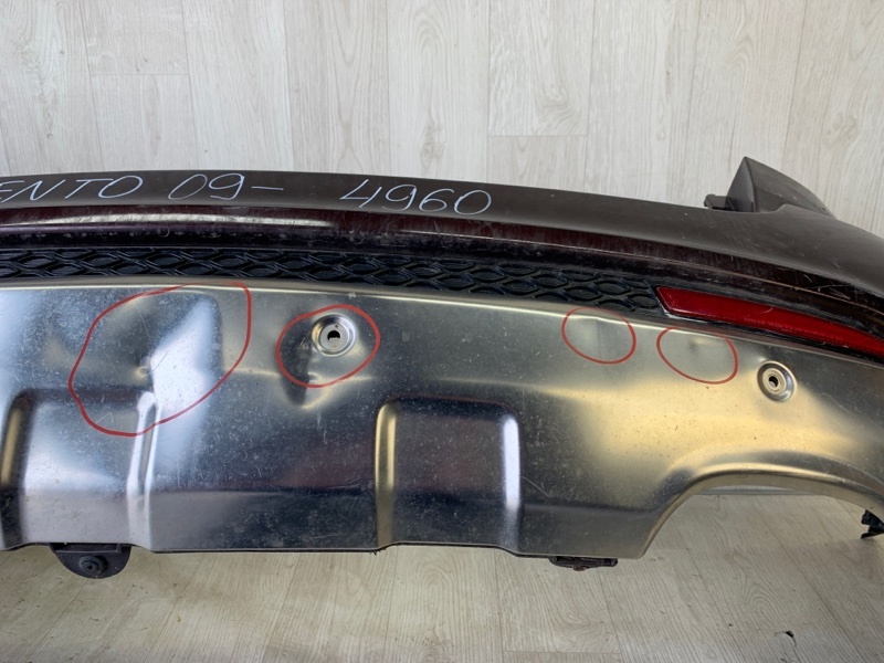 Бампер задний KIA SORENTO XM 09-14 XM 3.5 G6DC