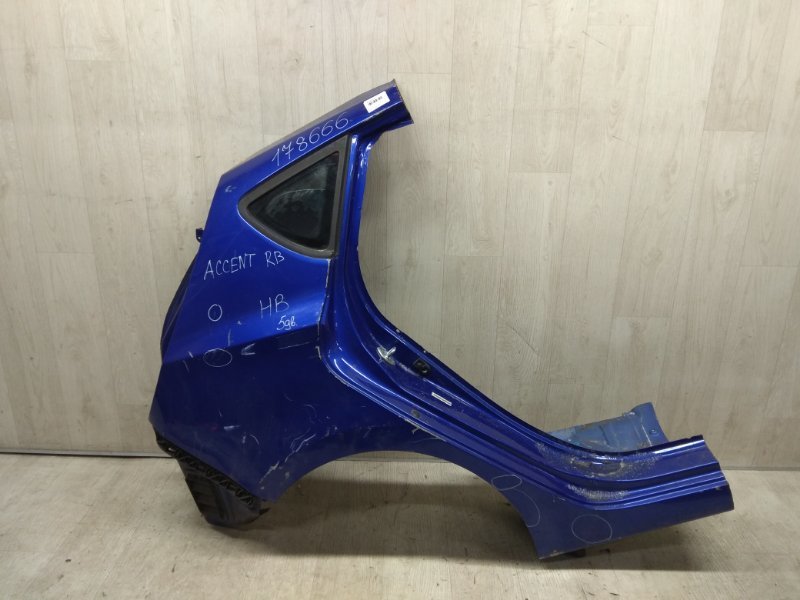 Четверть кузова задняя задний правый HYUNDAI ACCENT RB 10- 2012 RB 70200-1RA40 Б/У