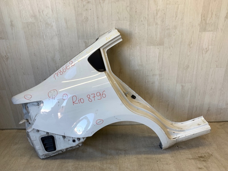 Четверть кузова задняя задний правый KIA RIO UB 2011-2017 2012 UB 1.6 G4FD 71504-1WC80 Б/У