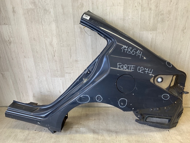 Четверть кузова задняя задний левый KIA FORTE YD 12- 2013 YD 2.0 G4NC 70100-A7A00 Б/У