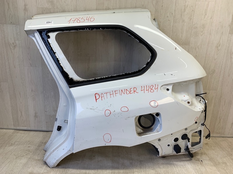 Запчасть четверть кузова задняя задний левый NISSAN PATHFINDER R52 12-21 2018 R52 3.5 VQ35DD G8101-9PBMA Б/У Четверть кузова задняя задний левый NISSAN PATHFINDER R52 12-21 2018 R52 3.5 VQ35DD G8101-9PBMA Б/У
