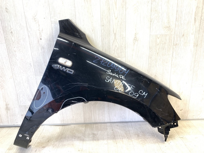 Крыло переднее переднее правое HYUNDAI SANTA FE (CM) 05-12 2006-2009 CM 66320-0W260 Б/У