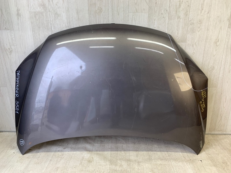 Капот NISSAN PATHFINDER R52 12-21 2014 R52 3.5 VQ35DE 65100-3KA0A Б/У