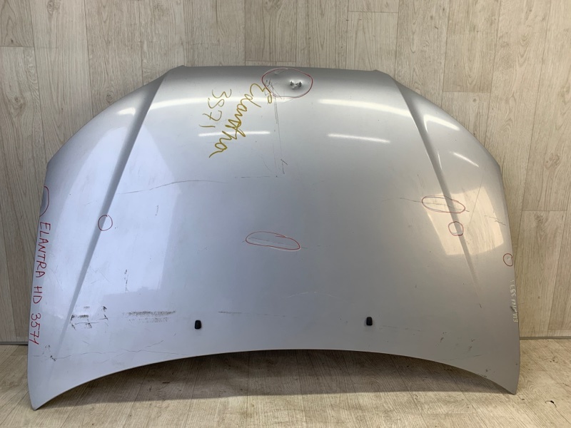 Капот HYUNDAI ELANTRA HD 06-11 2009 HD 2.0 G4GC 66400-2H010 Б/У