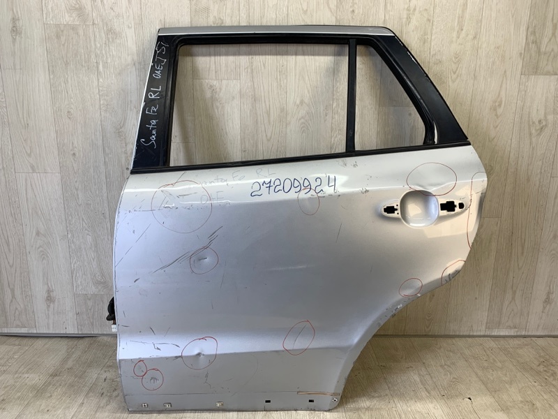 Запчасть дверь задняя левая HYUNDAI SANTA FE (CM) 05-12 2006-2009 CM 77003-2B030 Б/У Дверь задняя левая HYUNDAI SANTA FE (CM) 05-12 2006-2009 CM 77003-2B030 Б/У