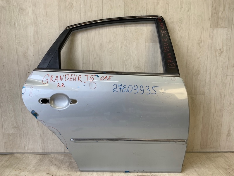 Дверь задняя правая HYUNDAI GRANDEUR 05-11 2005-2010 TG 77004-3L020 Б/У