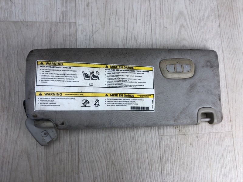 Козырек солнцезащитный левый CHEROKEE 14- 2014 KL 3.2 EHB