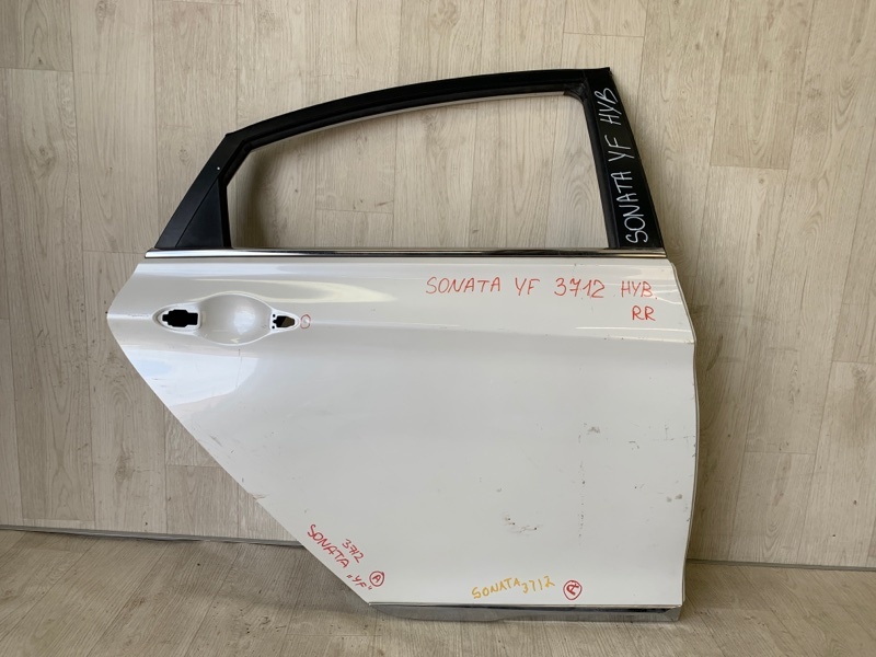 Дверь задняя правая HYUNDAI SONATA YF 10-14 2012 YF 2.4 G4KK 77004-4R000 Б/У